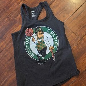 NBA Boston Celtics Black and Green Tank Top